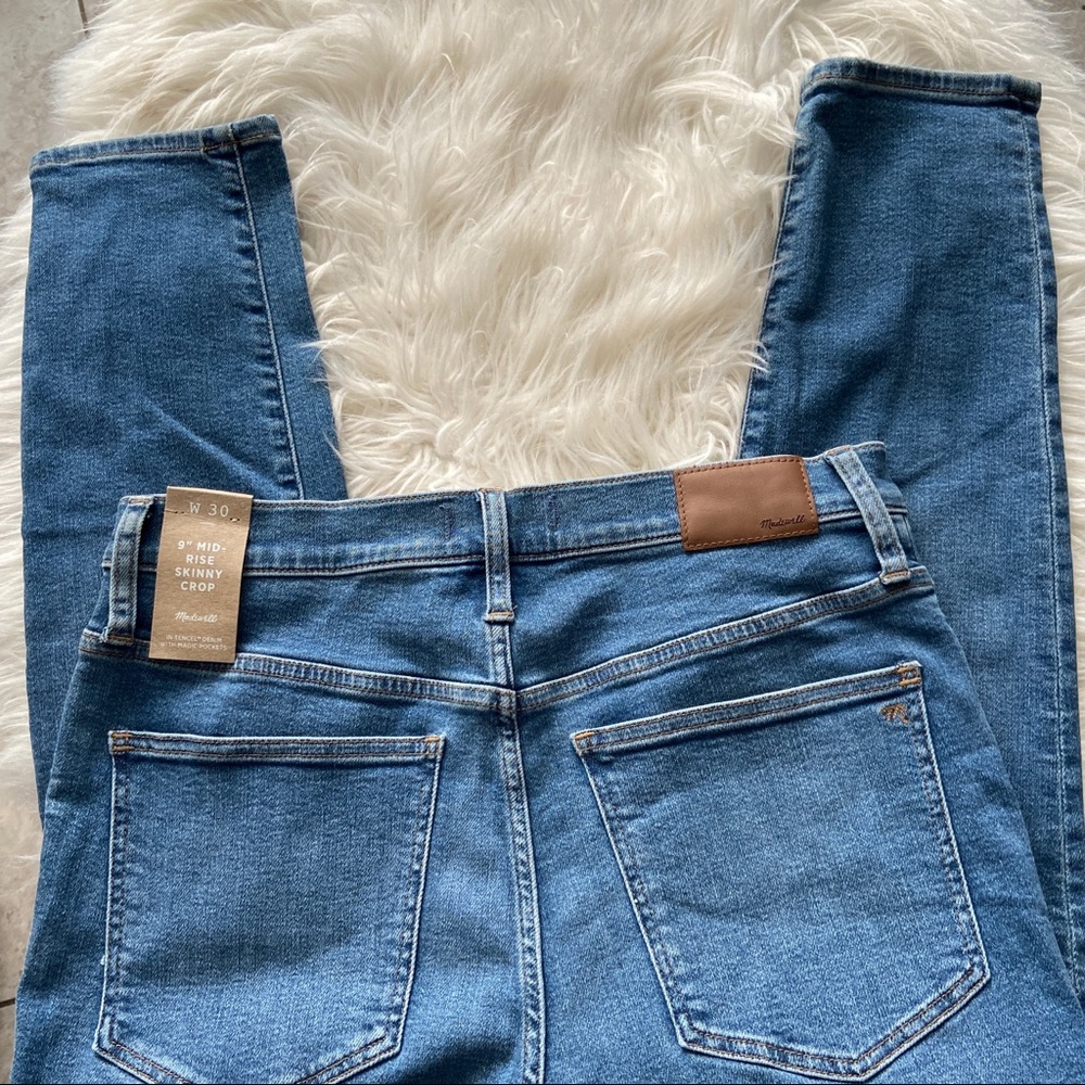 Made Well Mid-Rise Skinny Crop Jeans